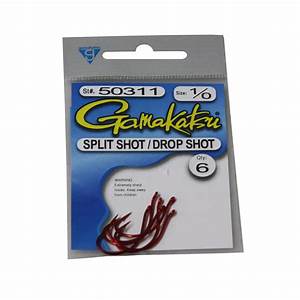 Gamakatsu Drop Shot Split Shot Hook Hooks Amazon Canada