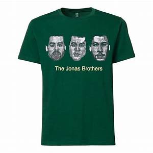The Jonas Brothers Complete Green T Shirts Print Clothes Jonas