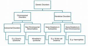 Genetic Disorders Chart