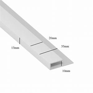 10 X White Start J Trim For Upvc Plastic Cladding Soffit Board