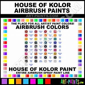 Rare Vintage House Of Kolor Spray Paint Brochure Color Chart Chips