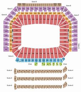 Ford Field Seating Chart With Row Numbers Chart Walls