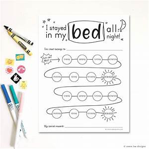 Stay In Bed Sticker Chart Printable Free