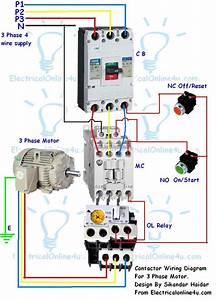 Relay Contactor Wiring Diagram