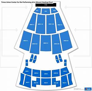 Times Union Center For The Performing Arts Seating Charts