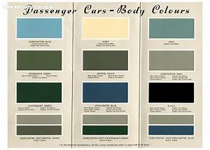 Ford Car Body Colours On The Mk1 Consul Zephyr Six Zodiac Anglia And