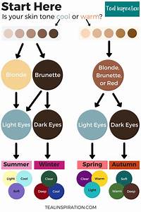 Seasonal Color Analysis Flowchart Colors For Skin Tone Deep Autumn