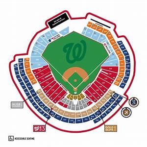 Nationals Seating Chart With Rows