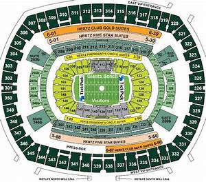 Ny Jets Stadium Seating Chart
