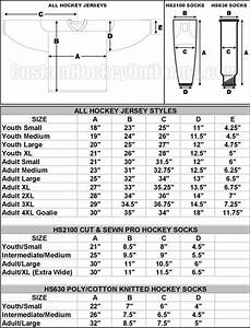 size chart customhockeyuniforms com