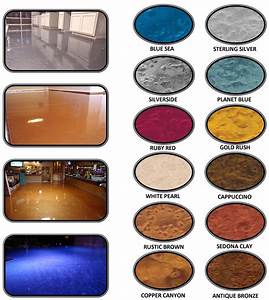 Metallic Color Chart 3g Concrete Solutions