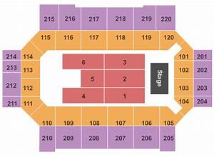 Disney On Ice Tickets Seating Chart Broadmoor World Arena End Stage