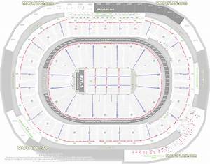 Vancouver Rogers Arena Detailed Seat Row Numbers End Stage Full