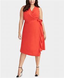  Roy Trendy Plus Size Sleeveless Wrap Dress Reviews