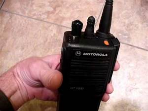 Motorola Ht1000 Tone Demo Youtube
