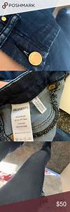 Dark Denim Skinny Jeans With Gold Button Perfect Condition And Great