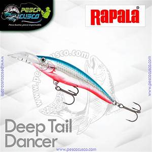 Pececillo Rapala Deep Dancer 7cm 8gr Sinking Pescacusco
