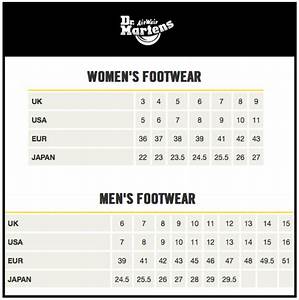 Dr Martens Sizing Chart