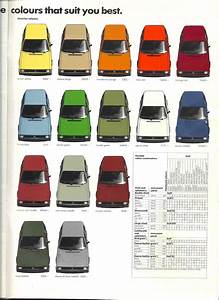 View Topic Mk1 Colour Combinations Available The Mk1 Golf Owners Club