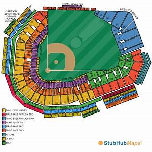 Red Sox Seating Chart Interactive Elcho Table