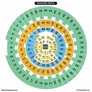 Assembly Hall Champaign Illinois Seating Chart Two Birds Home