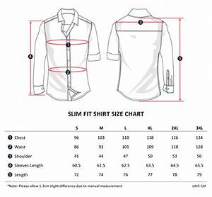 44 Slim Fit Shirt Size Chart Estudioespositoymiguel Com Ar