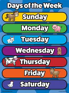 Days Of The Week Chart Who Doesn T Love Polka Dots My Old Days Of The