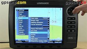 Chart Settings In The Lowrance Hds 10 Generation 2 Youtube