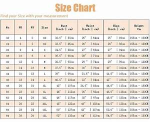 Ylistyle Standard Size Chart Etsy Dress Size Chart Women Size