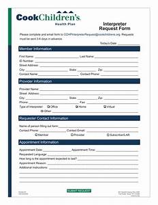 Fill Free Fillable Cook Children 39 S Health Plan Pdf Forms