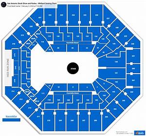 Frost Bank Center Concert Seating Chart Rateyourseats Com
