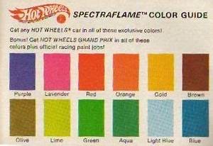  Wheels Redlines Spectraflame Interior Colors By Mattel Mysite4u Com