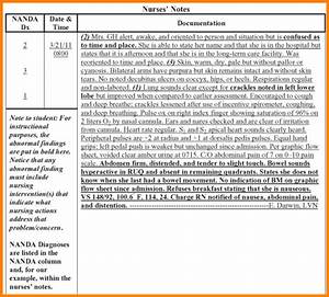 Free Nurses Notes Template Free Download Nursing Notes Home Health