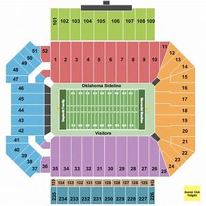 Oklahoma Memorial Stadium Seating Chart Oklahoma Memorial Stadium