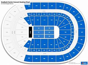 Keybank Center Seating Charts For Concerts Rateyourseats Com