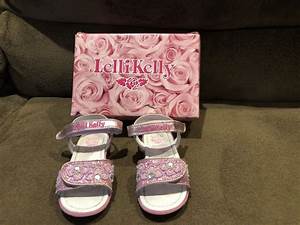 Lelli Size 25 Eur Great Condition With Box Pink Glitter Sandals