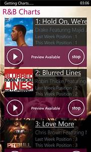 R B Charts скачать на Windows Phone бесплатно
