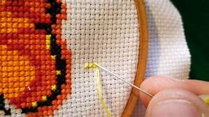 Absolute Beginner Cross Stitch Tutorial Youtube