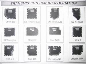 Ford Aod Transmission Identification Chart