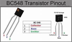 Bc548 Transistor Pinout Specifications Datasheet And Applications