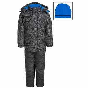 Ixtreme Solid Snowsuit Set Insulated For Little Boys