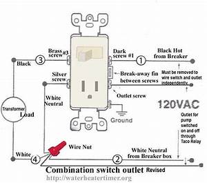 Gfci Switch Outlet Combo Diagram