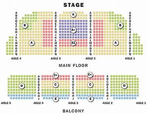 Theater Seating Charts Music Theater Works