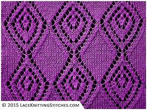 Lace Chart 7 Lace Knitting Stitches