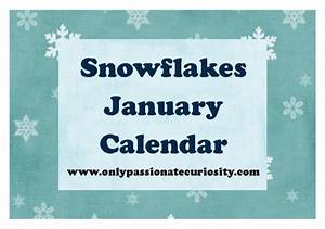 Free January Pocket Chart Calendar Cards Snow Themed Only