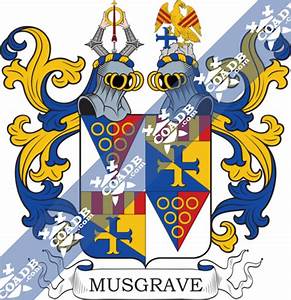 Musgrave Family Crest Coat Of Arms And Name History Coadb Eledge