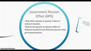 Social Security Wep And Gpo Reductions Youtube