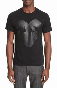 Comme Des Garcons T Shirt Size Chart Comme Des Garcons Playcomme Des