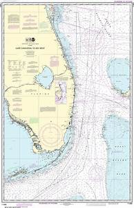 Set Of 4 Key West Made To Order Fl Nautical Chart Placemat Linens Home