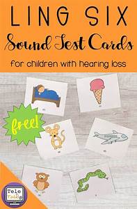 Free Printable 6 Sound Test Cards For Children With Hearing Loss